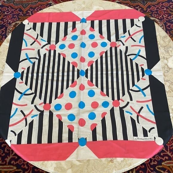 Monique Martin Vintage Silk Scarf - Picture 3 of 6